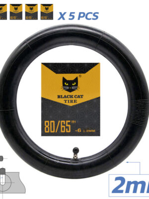 Camara premium 80/65-6 2.0mm VC 90x90º - 5uds [Black cat]