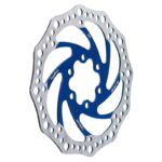 Disco de freno R6.1 140mm 6H azul - Imagen 3