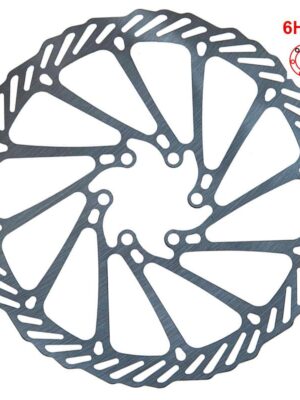 Disco de freno G3 180mm 6H plata