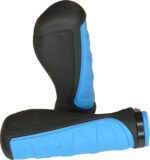 RiuScooter Puños de Goma, 22mm, Azul/Negro