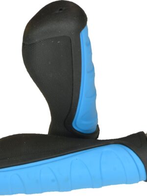 RiuScooter Puños de Goma, 22mm, Azul Negro