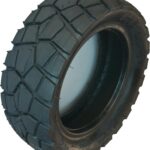 RiuScooter Neumático, 23x14 cm (9x3-5,5 Pulgadas), Negro