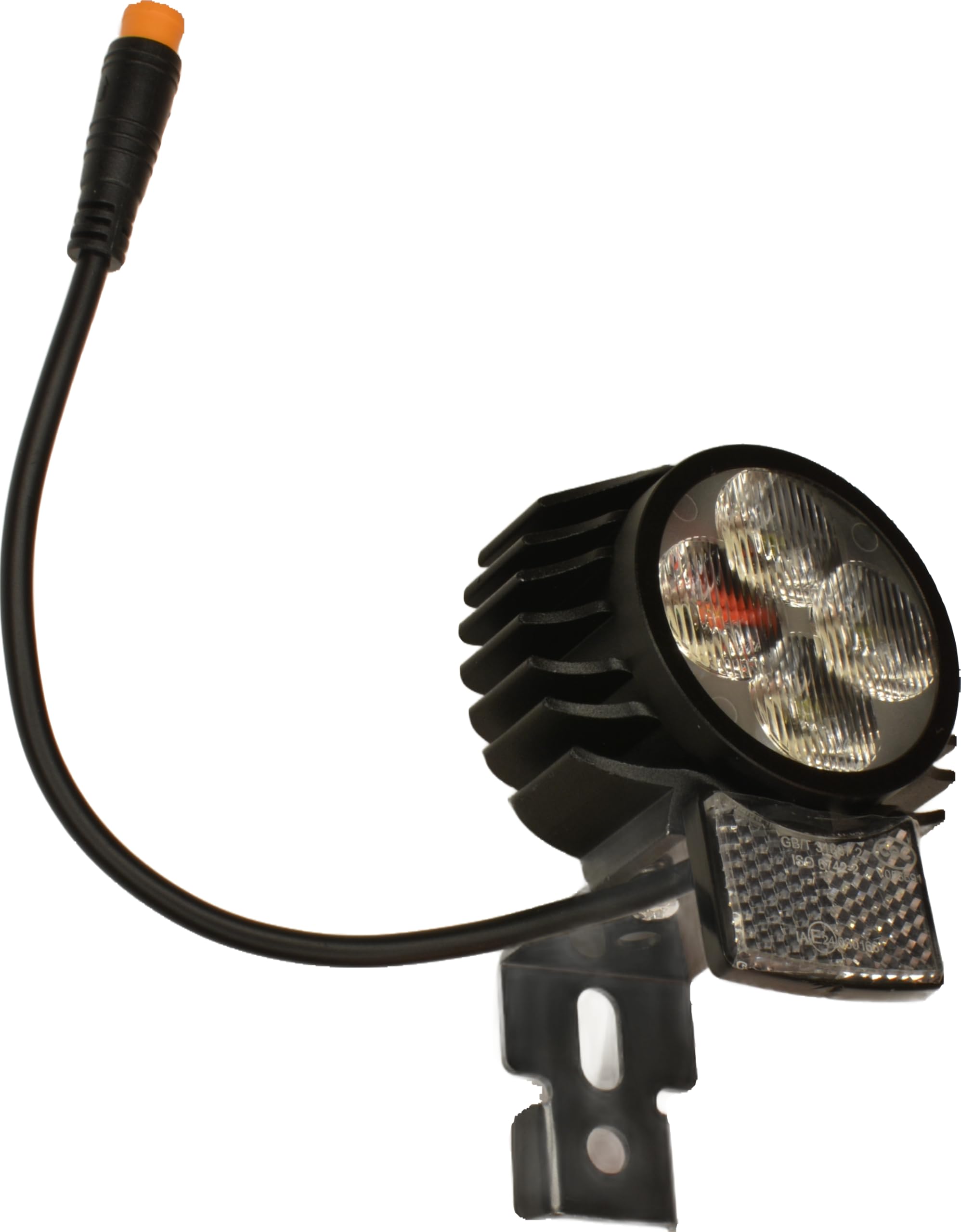 RiuScooter Faro LED, 30-72V, 3 Pines, con Timbre