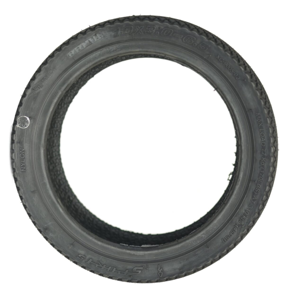 RiuScooter Neumático Universal, 10x3-6,5 Pulgadas, Tubeless - Imagen 3