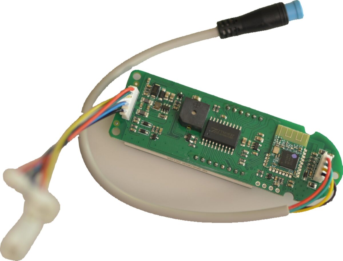 RiuScooter Pantalla LCD Digital con Bluetooth Mi4 Pro, Indicador de Velocidad en km/h, Panel de Control con Iconos - Imagen 4