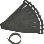 RiuScooter Pack x10 Cintas Reutilizables Para Organizar Cables de   10x110mm Negros
