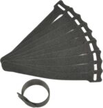 RiuScooter Pack x10 Cintas Reutilizables Para Organizar Cables de 10x110mm Negros