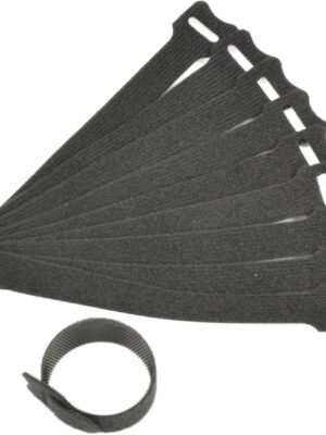 RiuScooter Pack x10 Cintas Reutilizables Para Organizar Cables de 10x110mm Negros
