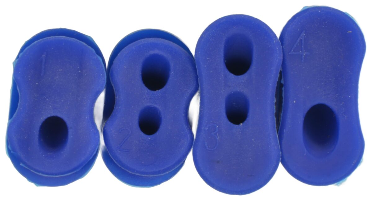 RiuScooter Tapones de Goma Azul Xiaomi M365, Protectores de Orificios - Imagen 2