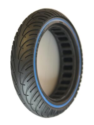 RiuScooter Rueda Maciza, 8.5x2 Pulgadas, Xiaomi M365 1S Essential Pro, con Línea Azul