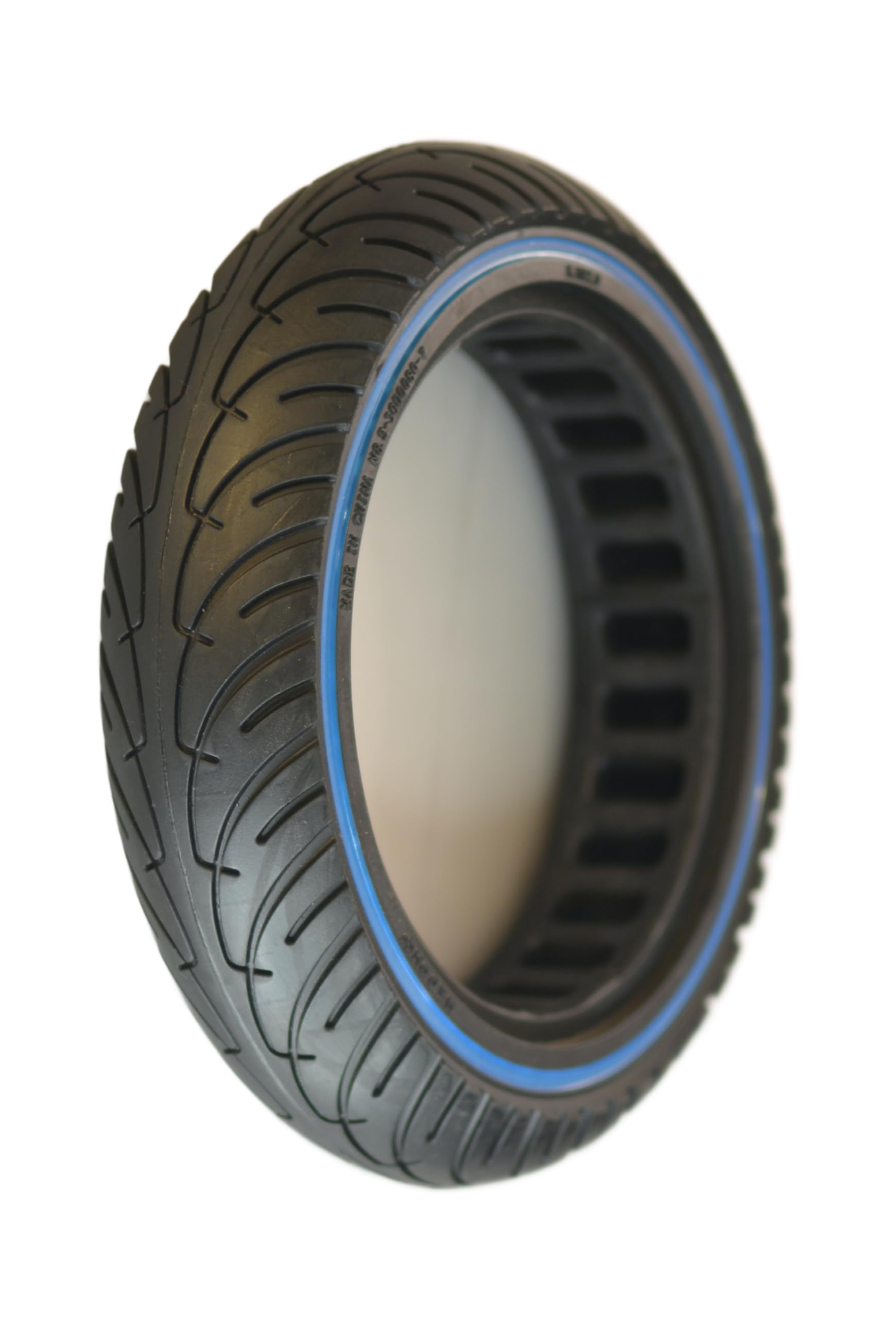 RiuScooter Rueda Maciza, 8.5x2 Pulgadas, Xiaomi M365 1S Essential Pro, con Línea Azul