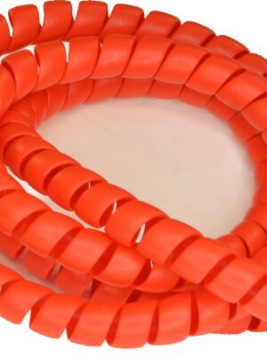 RiuScooter Organizador de Cables en Espiral, Funda Protectora para Cables de Patinete Eléctrico, Rojo