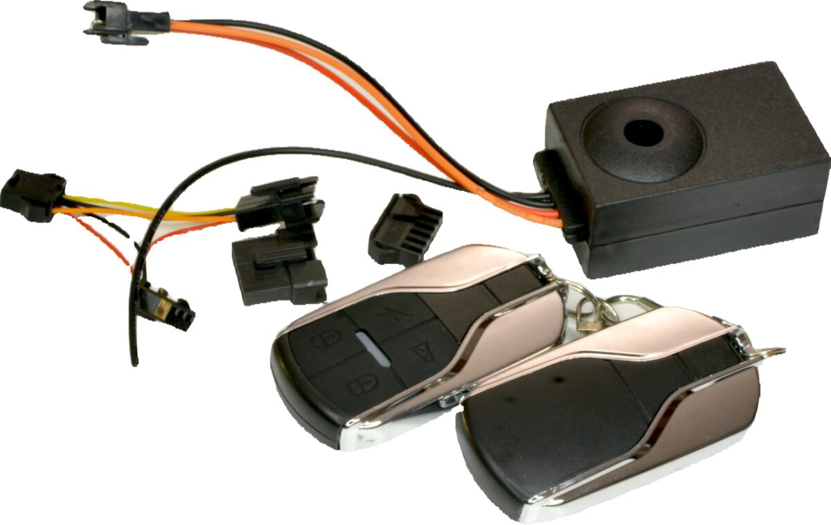 RiuScooter Alarma Antirrobo Universal  Conector 6 Pines 36-55V, 2 Mandos a Distancia, Negro  Mi4 - Imagen 3