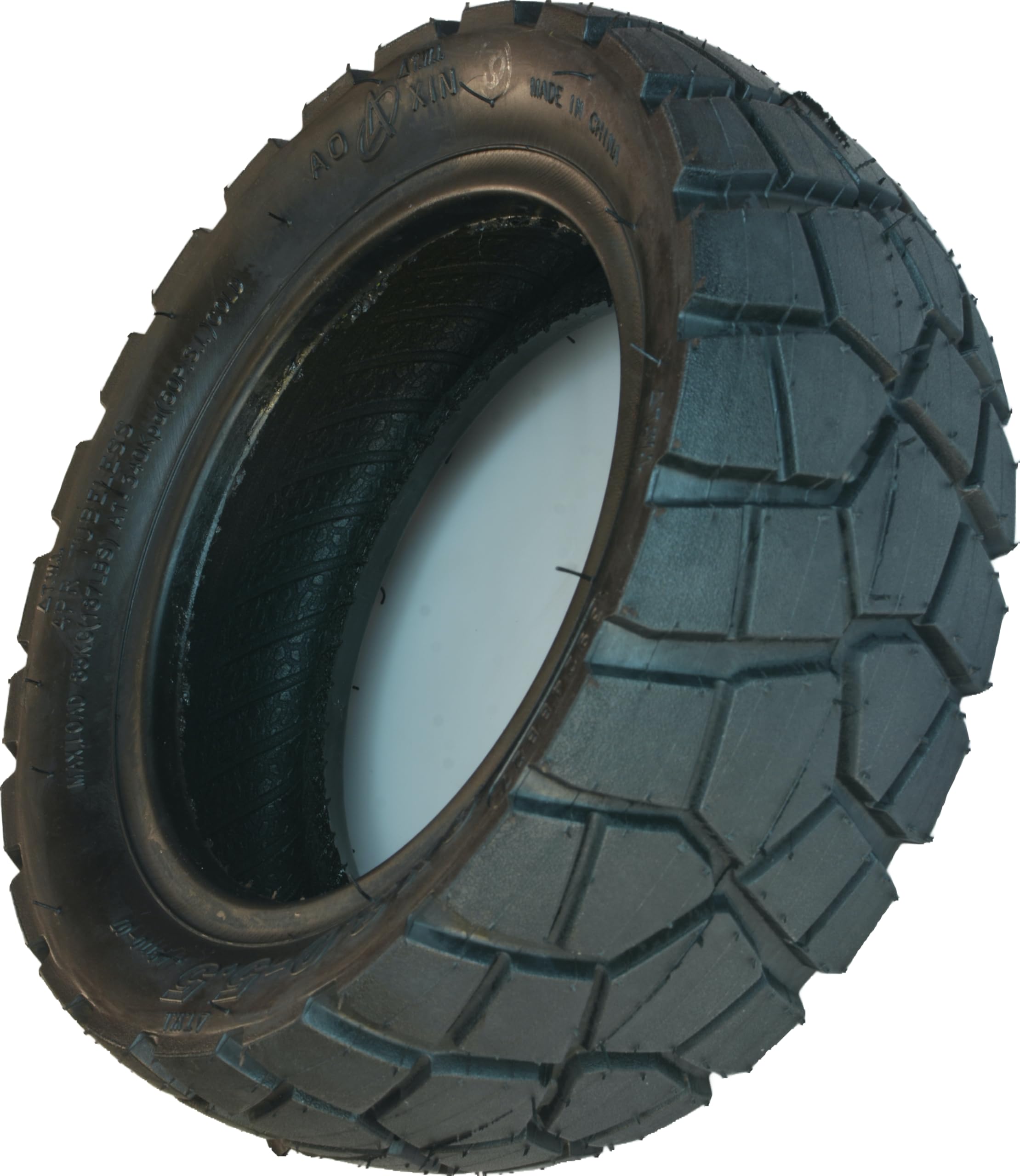 RiuScooter Neumático, 23x14 cm (9x3-5,5 Pulgadas), Negro - Imagen 4