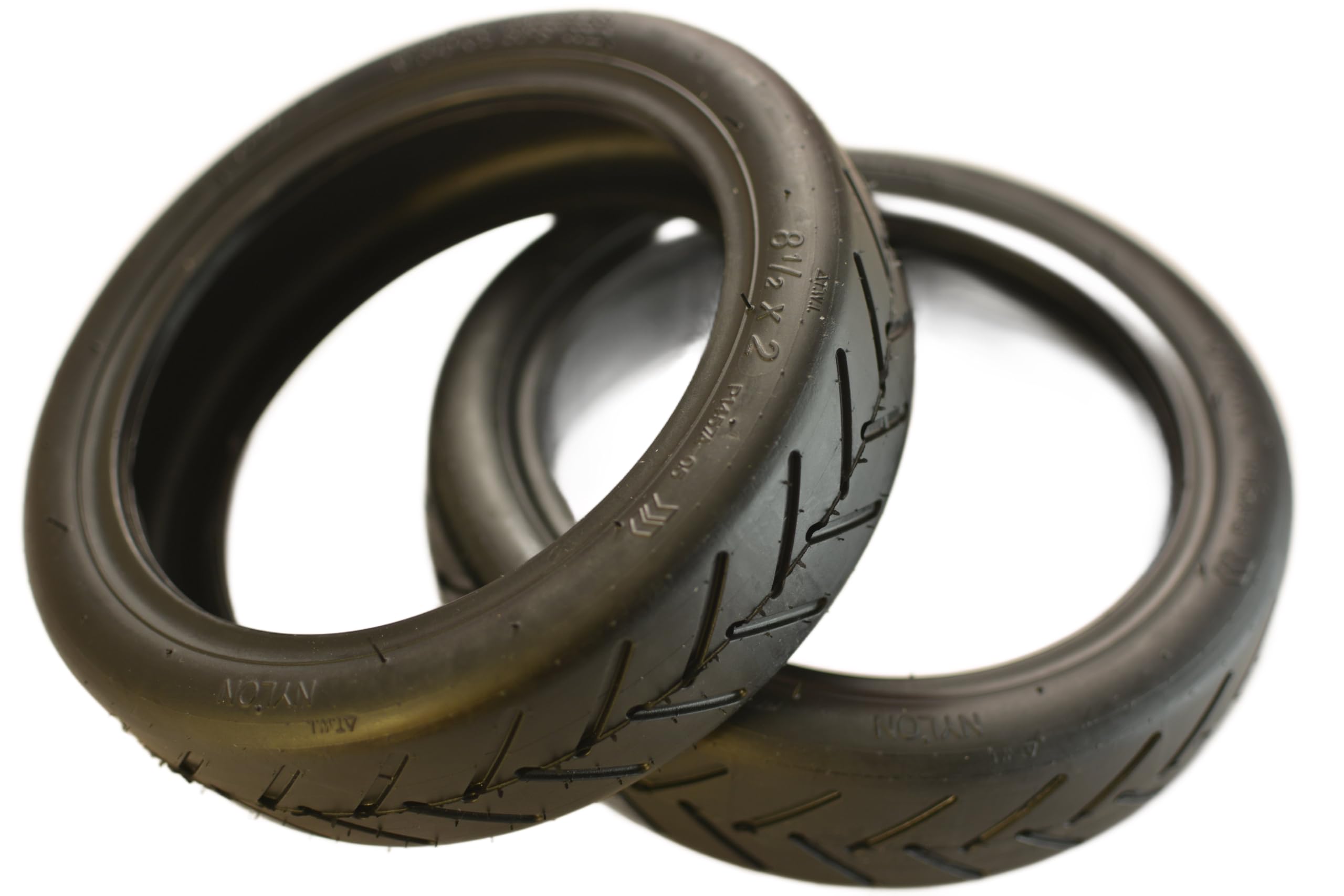 RiuScooter Pack 2 Neumáticos 8.5X2 Patinete Eléctrico para Xiaomi M365, 1S, Essential, Pro, . (Wanda 8 1/2X2) - Imagen 2