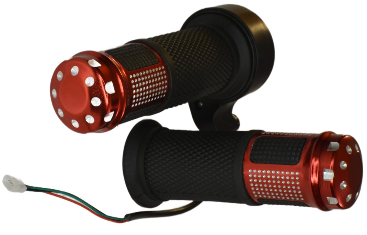 RiuScooter Puño Acelerador  Xiaomi M365 1S Pro Essential G30, Rojo Negro, 3 Pines - Imagen 2