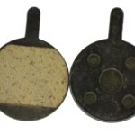 RiuScooter Pastillas de Freno, 23mm, Kit de Repuesto, Color Negro