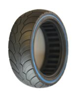 RiuScooter Rueda Maciza, 8,5 x 2,5 Pulgadas, con Banda Azul, Varios