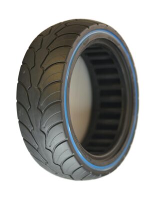 RiuScooter Rueda Maciza, 8,5 x 2,5 Pulgadas, con Banda Azul, Varios