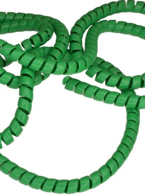 RiuScooter Organizador de Cables en Espiral, Protector de Cables Verde