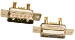 RiuScooter Kit Conector 7 Pines, Serie A, Conector Hembra Macho, Conexión Centralita a Batería, Dorado