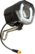 RiuScooter Luz Delantera, 3 Pines, 12V-72V, con Timbre Cambio de Modo de Luz