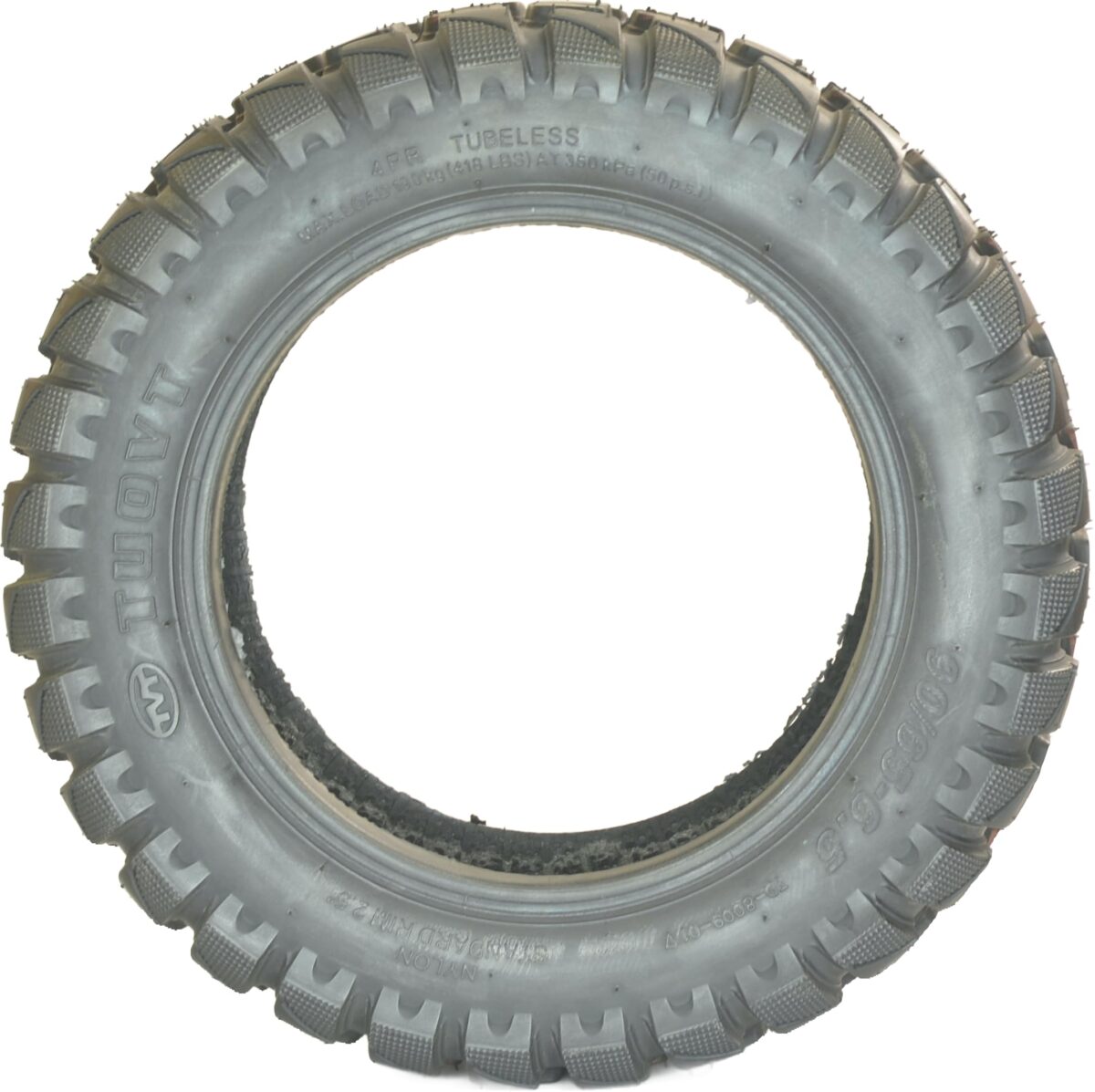 RiuScooter Neumático Tubeless, 90/65-6.5 Pulgadas, - Imagen 3