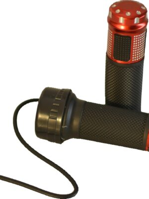 RiuScooter Acelerador Universal RiuScooter, 3 Pines, Negro Rojo, de Giro