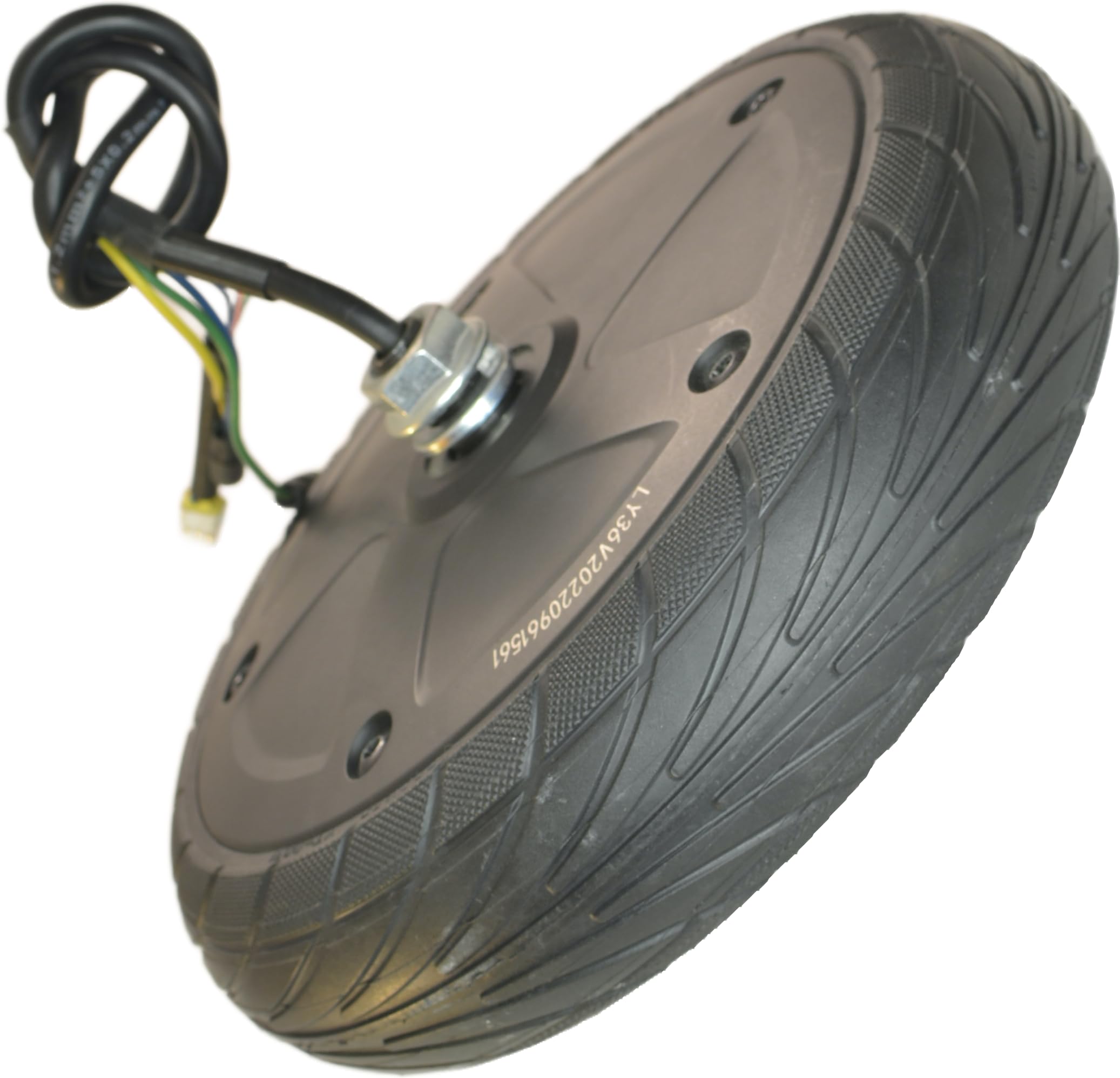 RiuScooter Motor, 350W 36V, ES1/ES2/ES4, Rueda Maciza, Negro,