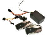 RiuScooter Alarma Antirrobo Universal Conector 6 Pines 36-55V, 2 Mandos a Distancia, Negro Mi4