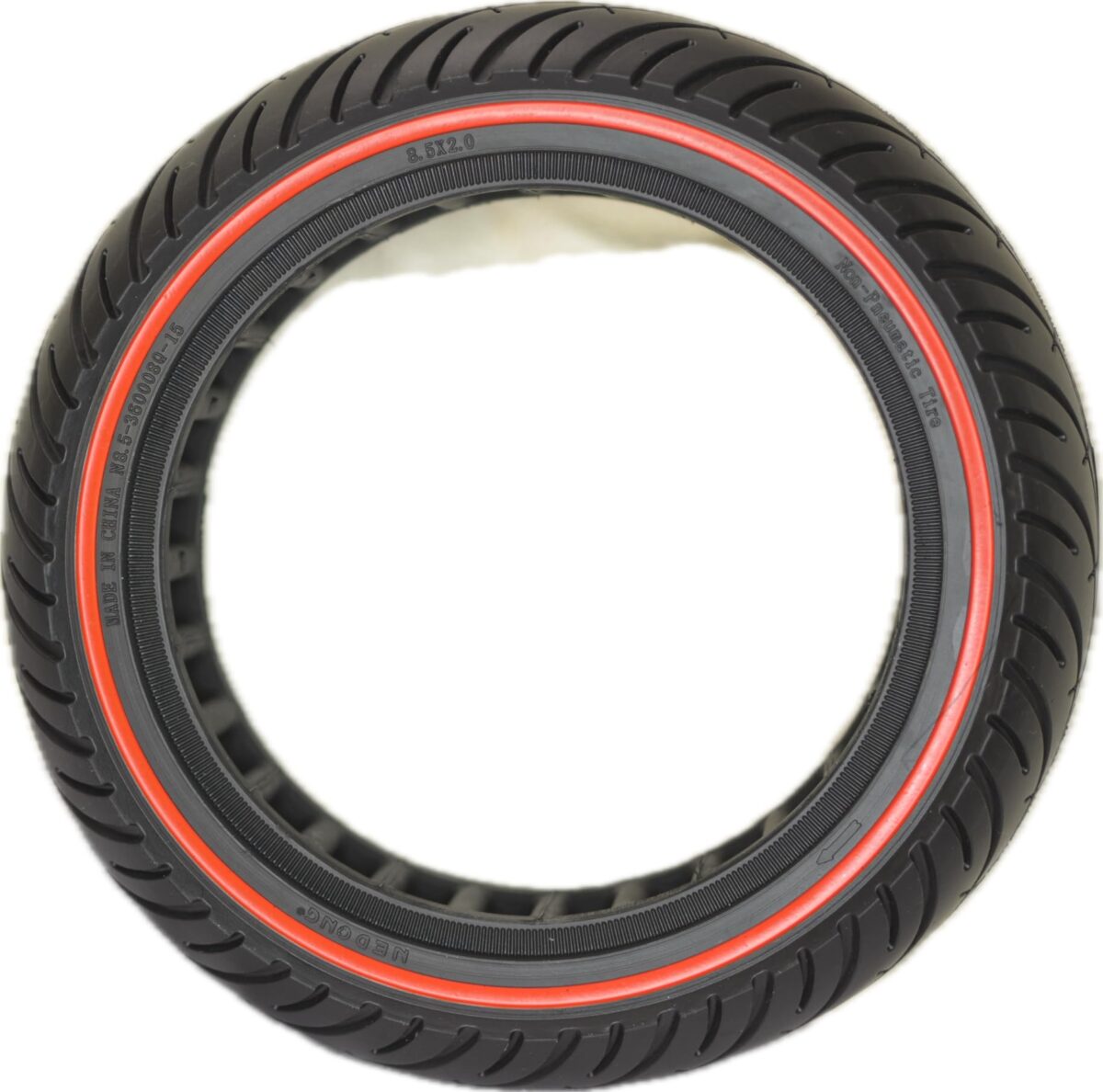 RiuScooter Rueda Patinete Eléctrico 8,5x2 pulgadas, Maciza, Antipinchazo, Para Xiaomi 1S, Essential, Pro,  . 50/75-6.1, Pack DOS - Imagen 3