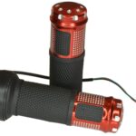 RiuScooter Puño Acelerador Xiaomi M365 1S Pro Essential G30, Rojo Negro, 3 Pines
