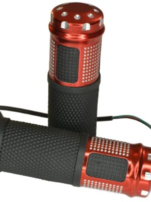 RiuScooter Puño Acelerador Xiaomi M365 1S Pro Essential G30, Rojo Negro, 3 Pines