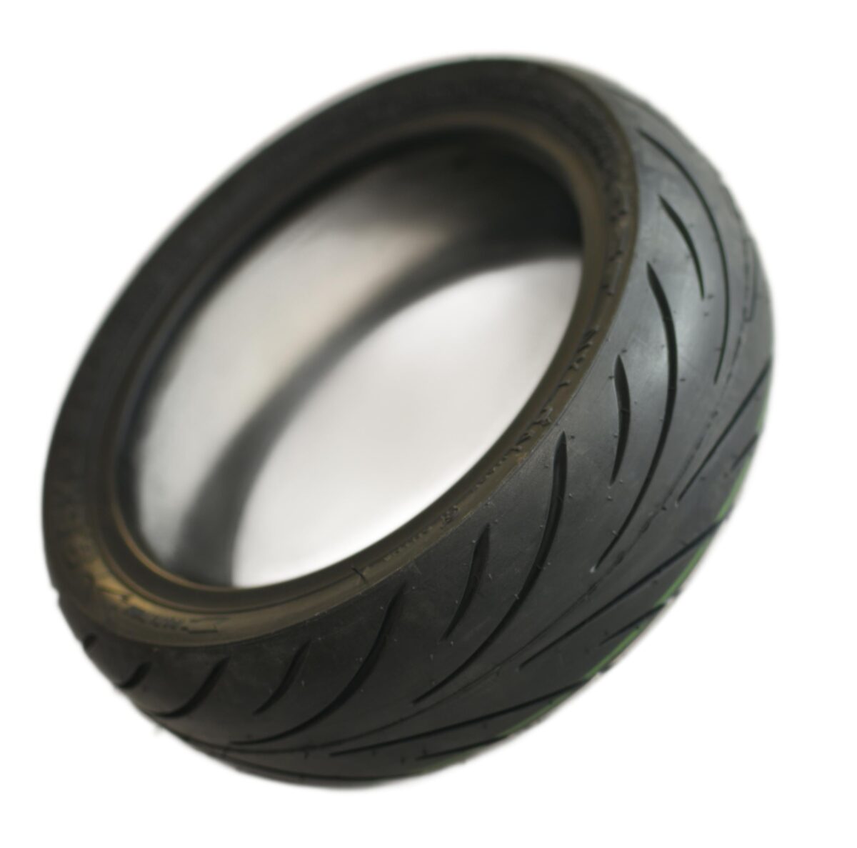 RiuScooter Neumático 9.5x2.5 Pulgadas, Llanta de 6.1 Pulgadas, Negro con Líneas Verdes - Imagen 3