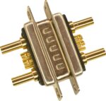 RiuScooter Kit Conector 7 Pines,  Serie A, Conector Hembra Macho, Conexión Centralita a Batería, Dorado - Imagen 5