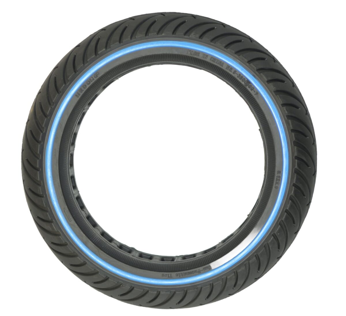 RiuScooter Rueda Maciza, 8.5x2 Pulgadas, Xiaomi M365 1S Essential Pro, con Línea Azul - Imagen 2