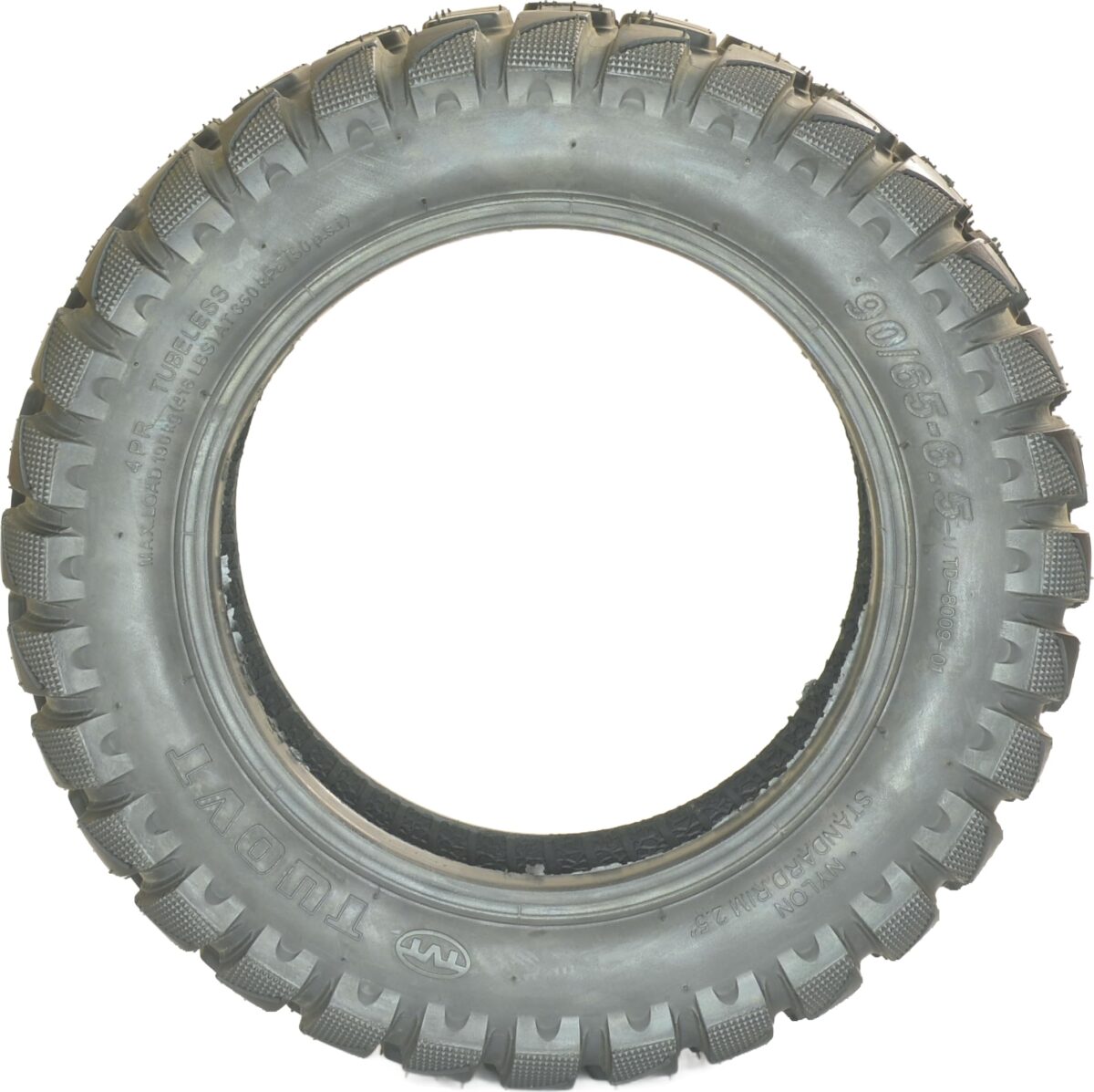 RiuScooter Neumático Tubeless, 90/65-6.5 Pulgadas, - Imagen 5