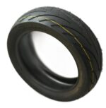 RiuScooter Neumático Ewheel, 9.5X2.50, Llanta de 6.5 Pulgadas, Negro con Líneas Amarillas - Imagen 4