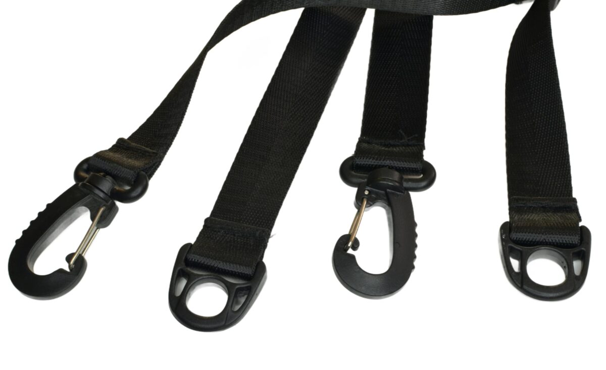 RiuScooter Correa de Soporte Ajustable, Accesorio Universal de Transporte, Negro - Imagen 2