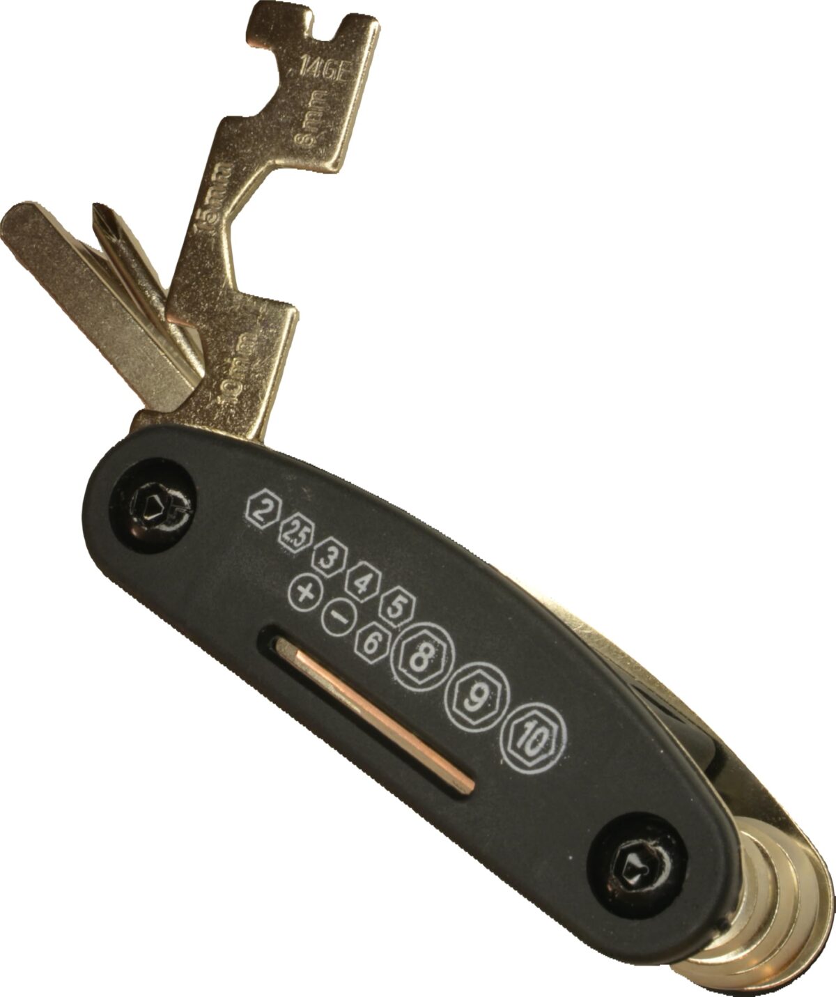 RiuScooter Herramienta Multifunción, Llave Multiherramienta Plegable con Destornilladores - Imagen 3