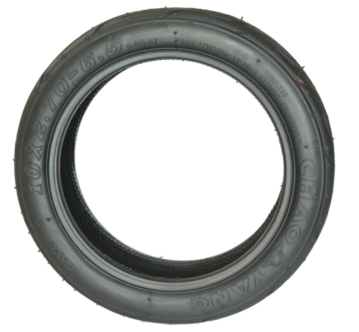 RiuScooter Neumático Tubeless Chao Yang 10x2.70-6.5 Pulgadas, llanta 6,5 pulgadas - Imagen 5