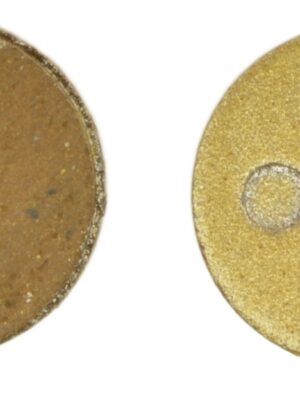 RiuScooter Pastillas de Freno, 20mm, Color Dorado, Kit de Repuesto