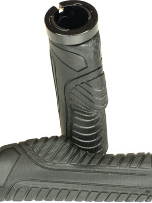 RiuScooter Puños de Goma, 22mm K2 , Negro