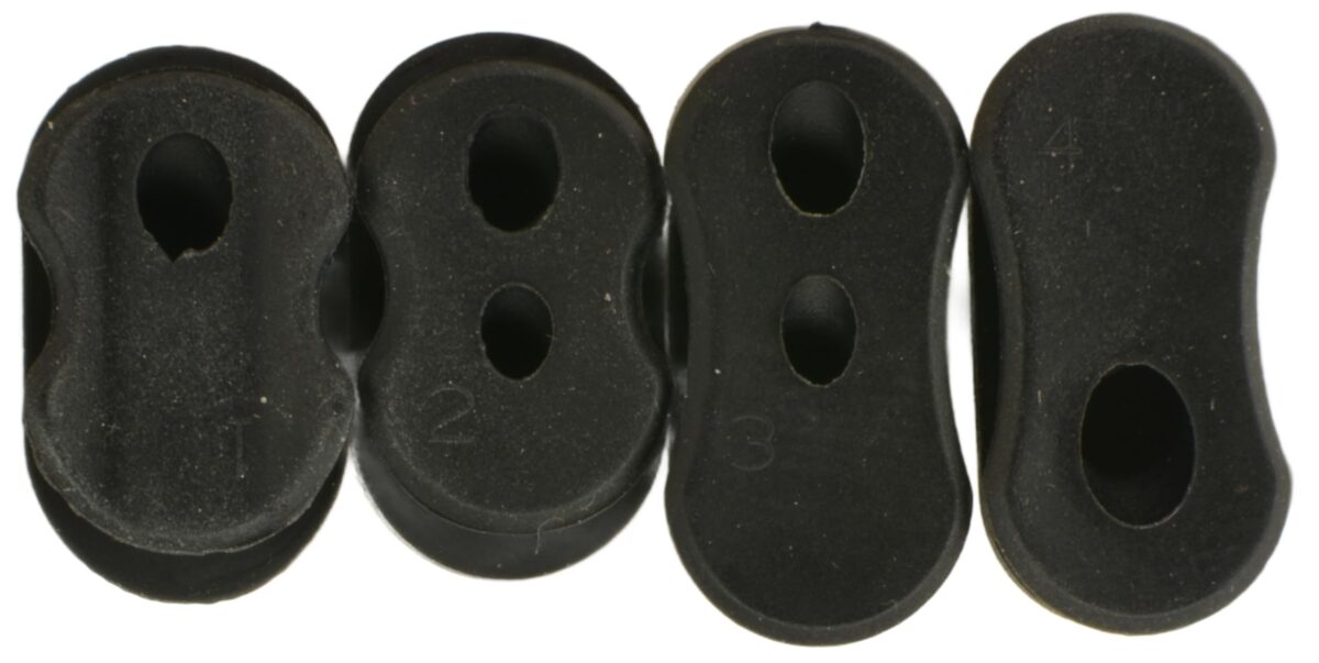 RiuScooter Tapón de Protección Negro Xiaomi M365, Plástico Resistente, Protección contra Agua Suciedad - Imagen 2