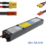 Batería 36v 7,8 A/h con conectores XT30 y JST [Ewheel] - Imagen 2