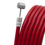 Camisa y cable de freno rojo 1,80m - Imagen 2
