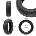 Neumático tubeless 10x3-6 - Imagen 2