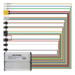 Controladora 48V 500W para display LCD TF-100.
