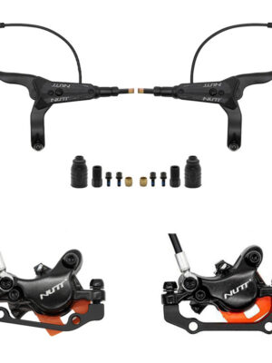 Kit de freno hidráulico negro A5-D Delantero L trasero L [NUTT]