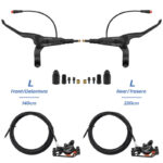 Kit de freno hidráulico negro A5-D Delantero L trasero L [NUTT] - Imagen 2